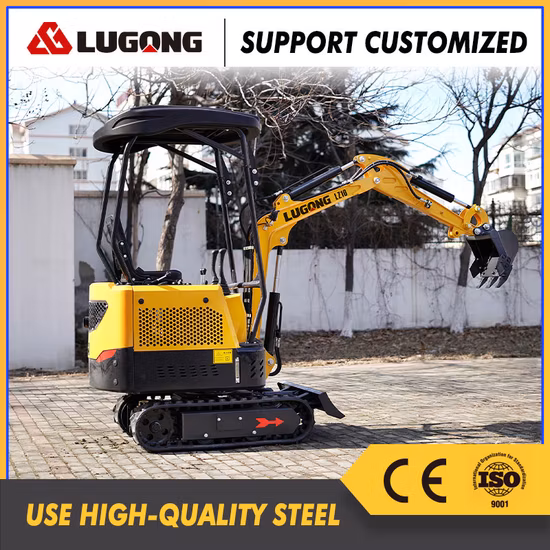 Best Selling 1.0 Ton 2 Ton 3 Ton New China CE ISO Small Digger Crawler Hydraulic Farm Garden Diesel Used Mini Excavator Cheap Factory Price for Sale